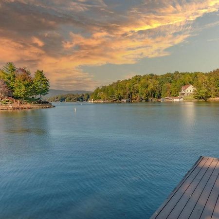 Villa Russell'S Fort At White Oak Point: Historical Cabin On Lake Lure, Luxury, Direct Lake Access! Extérieur photo