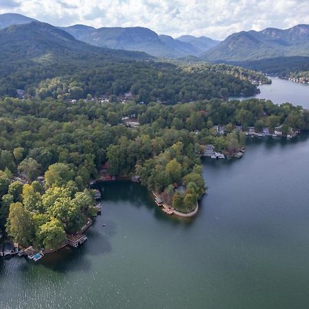 Villa Russell'S Fort At White Oak Point: Historical Cabin On Lake Lure, Luxury, Direct Lake Access! Extérieur photo
