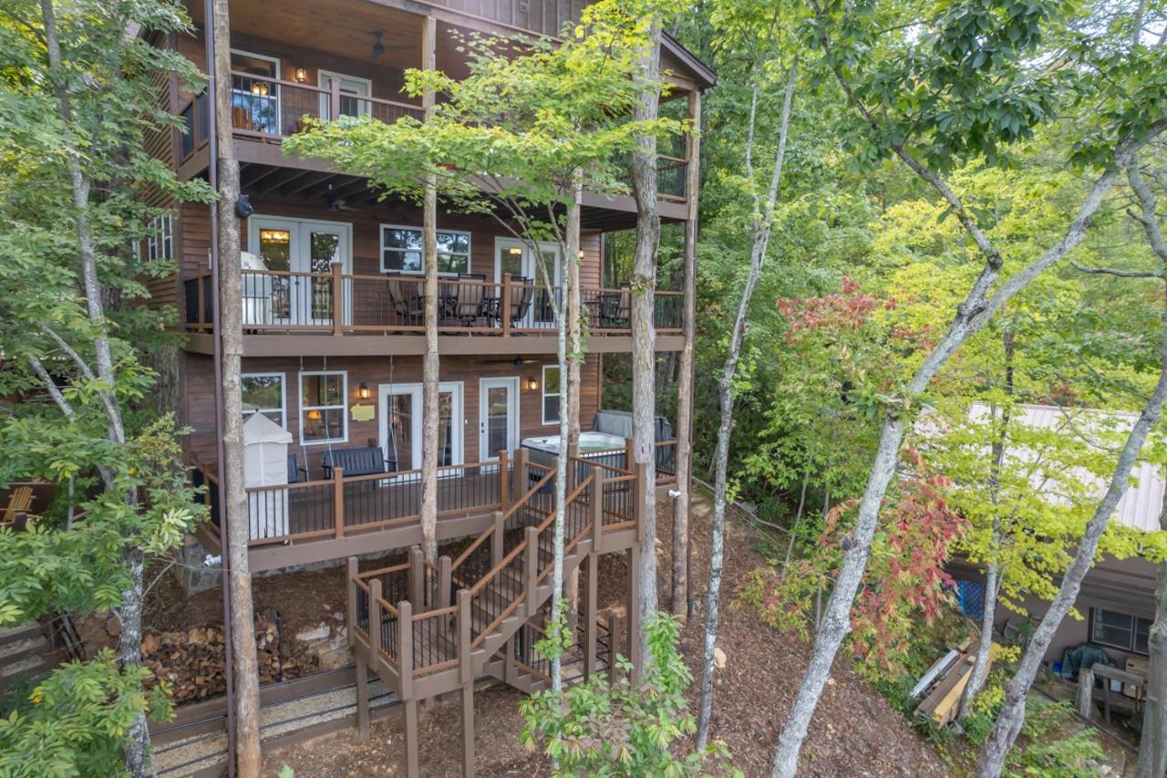 Villa Russell'S Fort At White Oak Point: Historical Cabin On Lake Lure, Luxury, Direct Lake Access! Extérieur photo