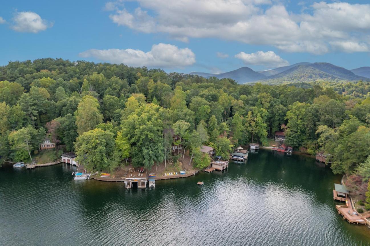 Villa Russell'S Fort At White Oak Point: Historical Cabin On Lake Lure, Luxury, Direct Lake Access! Extérieur photo